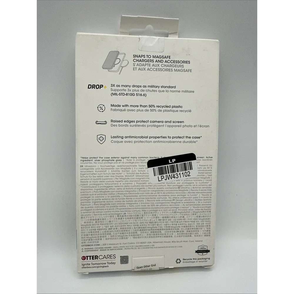 OtterBox - FOR iPhone 14 Pro Max Case - MagSafe - Black - A16‎